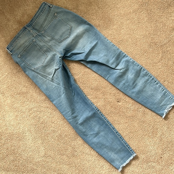 Jessica Simpson Kiss Me Lace Up Ankle Jeans - Picture 2 of 13